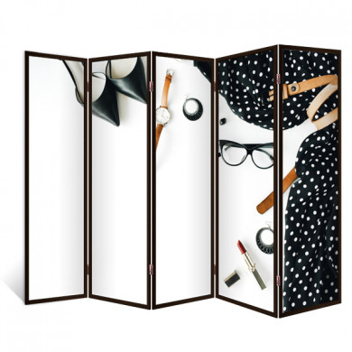 Ширма-перегородка "Ночь" 5 секций