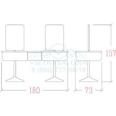 Рабочее место мастера A. DOUBLEFACE 